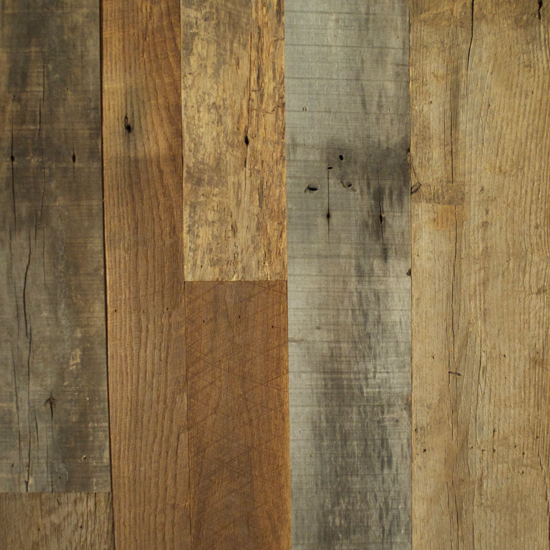 Reclaimed wood flooring